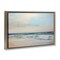 Stupell Industries Sandy Shore in Neutrals Floating Frame By LSR Creative Studio